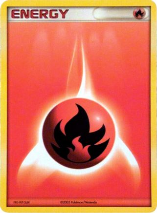 Fire Energy (2005 Unnumbered) - [League & Championship Cards]