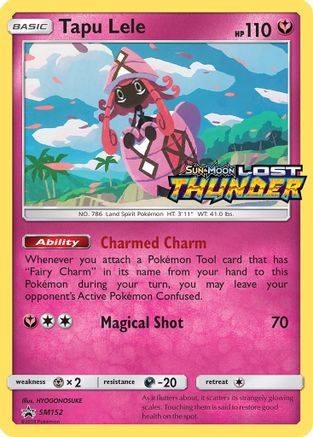Tapu Lele (SM152) [Soleil et Lune : Promos Black Star] 