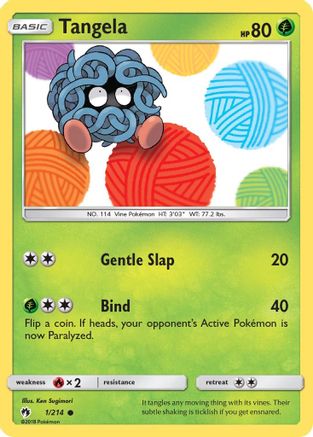 Tangela 1/214 - [SM  Lost Thunder]