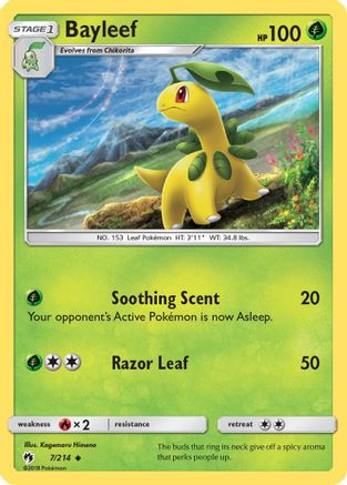 Bayleef (7/214) [Sun & Moon: Lost Thunder]