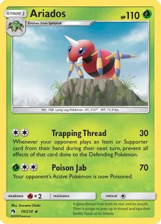 Ariados (10/214) [Sun & Moon: Lost Thunder]