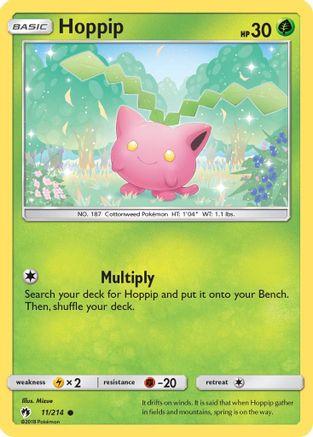 Hoppip (11) 11/214 - [SM  Lost Thunder]