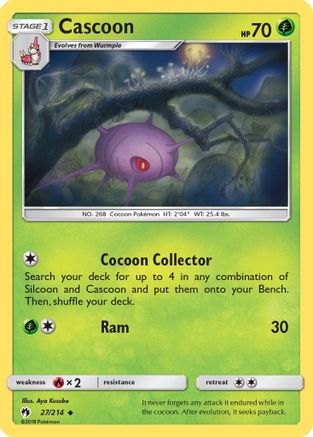 Cascoon 27/214 - [SM  Lost Thunder]