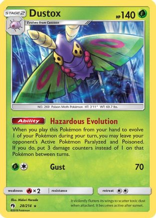 Dustox 28/214 - [SM  Lost Thunder]