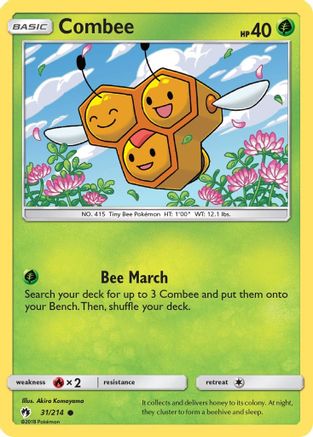 Combee 31/214 - [SM  Lost Thunder]