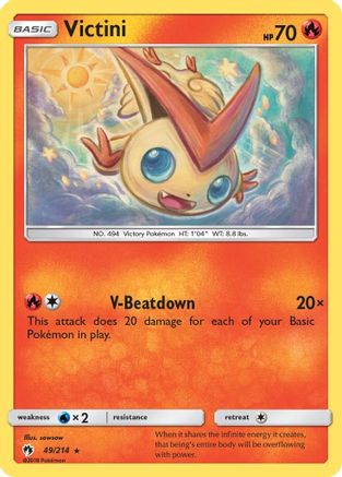 Victini 49/214 - [SM  Lost Thunder]