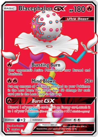 Blacephalon GX (Full Art) 199/214 - [SM  Lost Thunder] Holofoil
