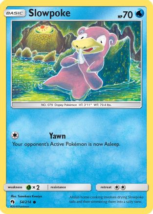 Slowpoke 54/214 - [SM  Lost Thunder]