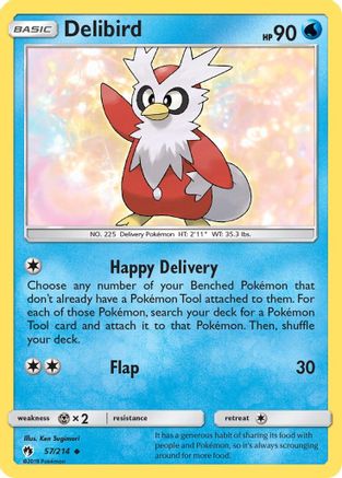 Delibird (57/214) [Soleil et Lune : Tonnerre perdu] 