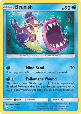 Bruxish (70/214) [Soleil et Lune : Tonnerre perdu] 