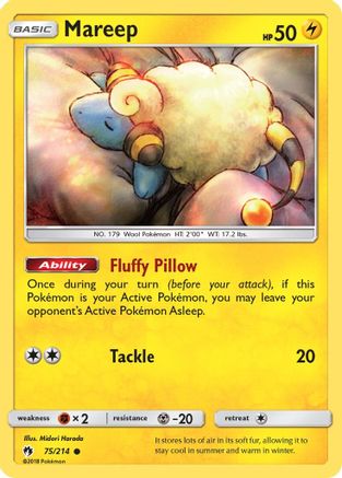 Mareep (75) 75/214 - [SM  Lost Thunder]