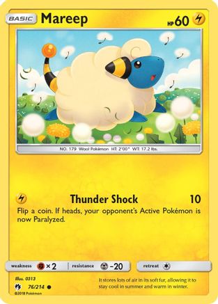 Mareep (76/214) [Soleil et Lune : Tonnerre perdu] 