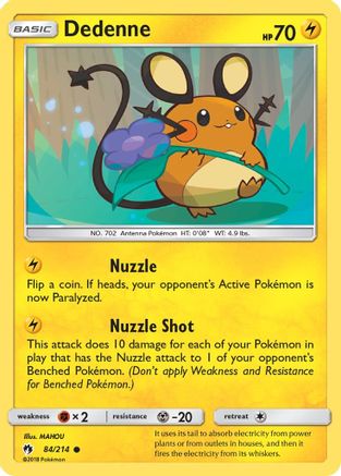 Dedenne (84) 84/214 - [SM  Lost Thunder]