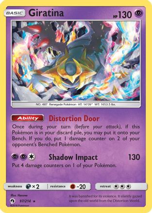 Giratina 97/214 - [SM  Lost Thunder] Holofoil