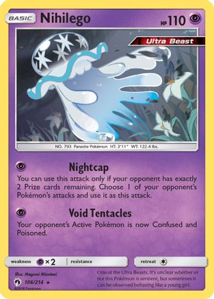Nihilego (106/214) [Soleil et Lune : Tonnerre perdu] 