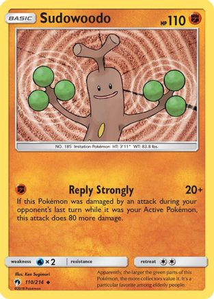Sudowoodo 110/214 - [SM  Lost Thunder]