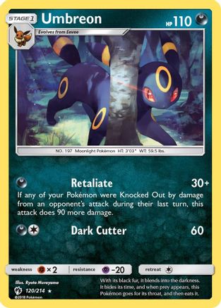 Umbreon (120/214) [Soleil et Lune : Tonnerre perdu] 