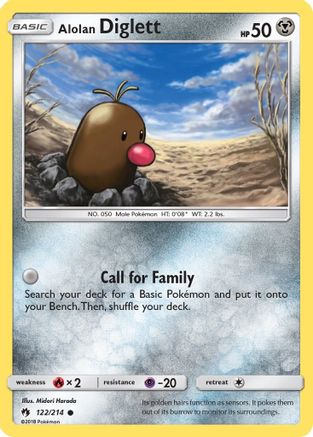 Alolan Diglett (122/214) [Soleil et Lune : Tonnerre perdu] 