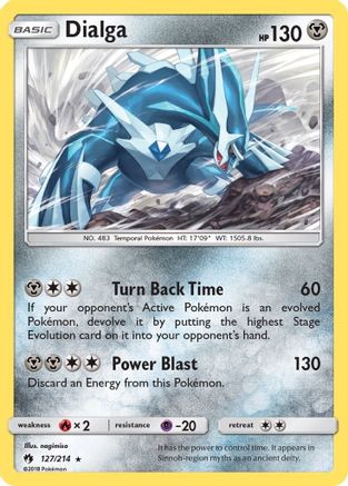 Dialga 127/214 - [SM  Lost Thunder] Holofoil
