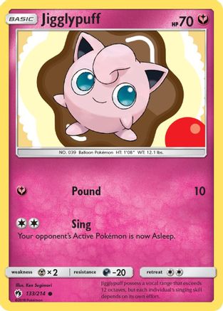 Jigglypuff (133/214) [Soleil et Lune : Tonnerre perdu] 