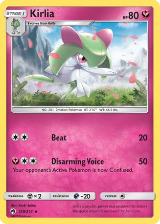 Kirlia 140/214 - [SM  Lost Thunder]