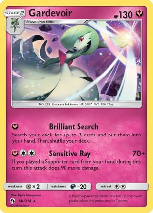 Gardevoir (141/214) [Soleil et Lune : Tonnerre perdu] 