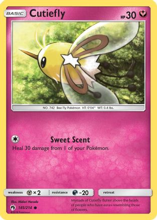 Cutiefly (145/214) [Soleil et Lune : Tonnerre perdu] 