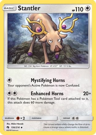 Stantler (156/214) [Soleil et Lune : Tonnerre perdu] 