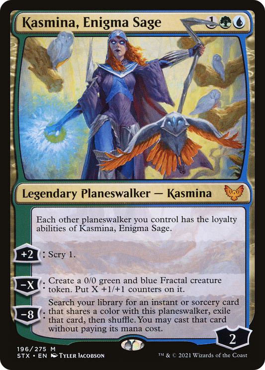 Kasmina, Enigma Sage (STX-196) - [Strixhaven: School of Mages]