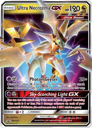 Ultra Necrozma GX - SM126 SM126/248 - [SM Promos] Holofoil