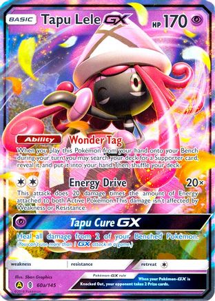 Tapu Lele GX (60a/145) [Alternate Art Promos]