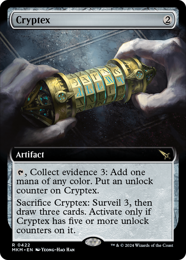 Cryptex (MKM-422) - [Murders at Karlov Manor]: (Extended Art)