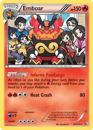 Emboar - 27/113 (Legendary Treasures) - [Deck Exclusives]