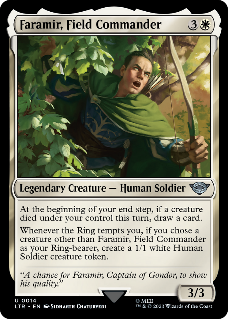 Faramir, commandant de terrain [Le Seigneur des Anneaux : Les Contes de la Terre du Milieu] 