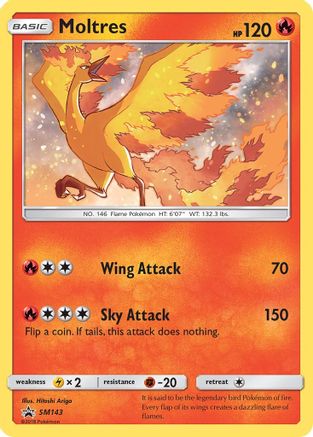 Moltres - SM143 SM143/248 - [SM Promos] Holofoil