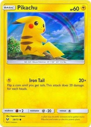 Pikachu (28/73) (Water Web Holo) [Miscellaneous Cards]