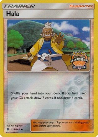 Hala (126/145) (Promo du championnat régional) [Sun &amp; Moon: Guardians Rising] 