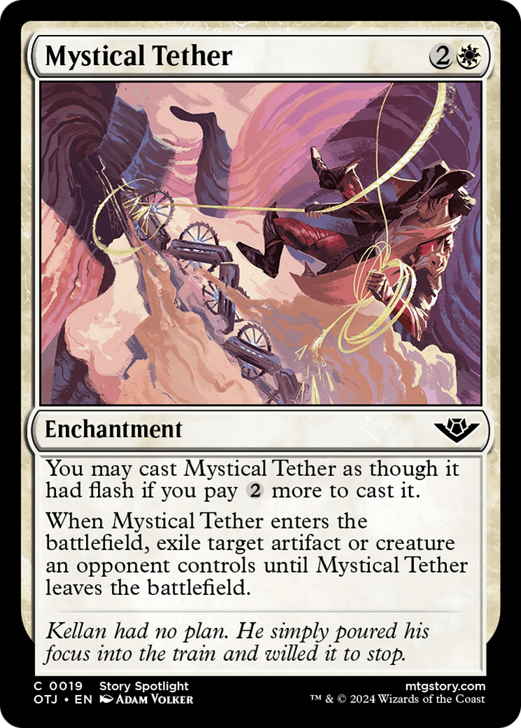 Mystical Tether (OTJ-019) - [Outlaws of Thunder Junction] Foil