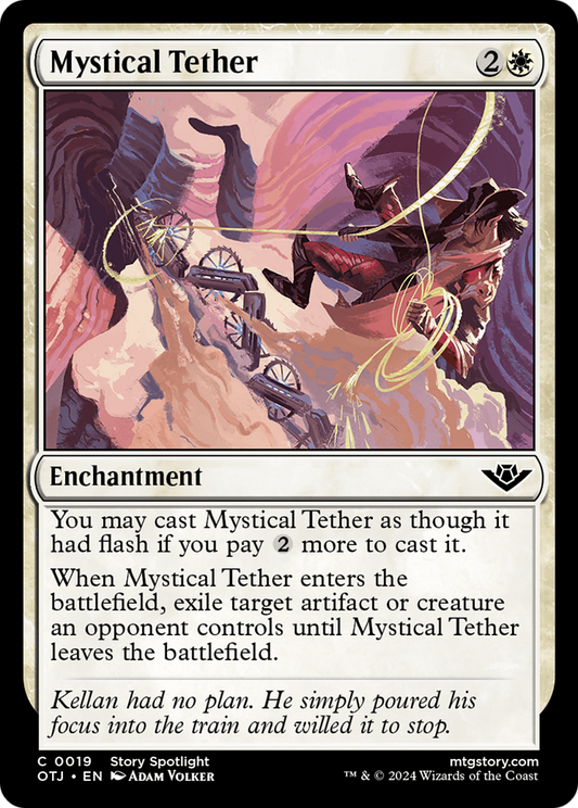 Mystical Tether (OTJ-019) - [Outlaws of Thunder Junction] Foil