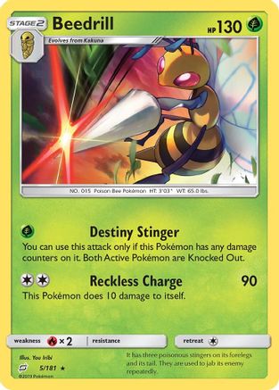 Beedrill 5/181 - [SM  Team Up]