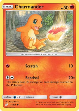 Charmander (11) 11/181 - [SM  Team Up]