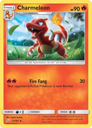 Charmeleon (13/181) [Soleil et Lune : Faites équipe] 