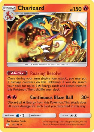Charizard 14/181 - [SM  Team Up]