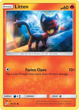 Litten 20/181 - [SM  Team Up]