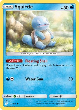 Squirtle (22) 22/181 - [SM  Team Up]