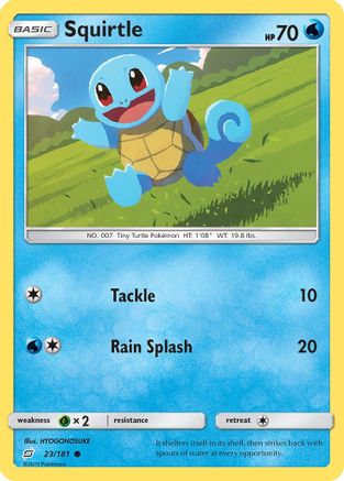 Squirtle (23/181) [Soleil et Lune : Faites équipe] 