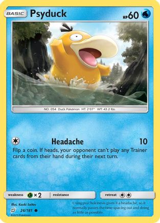 Psyduck (26/181) [Soleil et Lune : Faites équipe] 