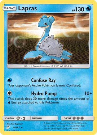 Lapras 31/181 - [SM  Team Up]