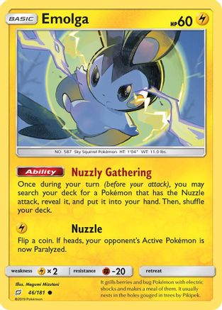 Emolga 46/181 - [SM  Team Up]