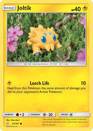 Joltik (47/181) [Soleil et Lune : Faites équipe] 